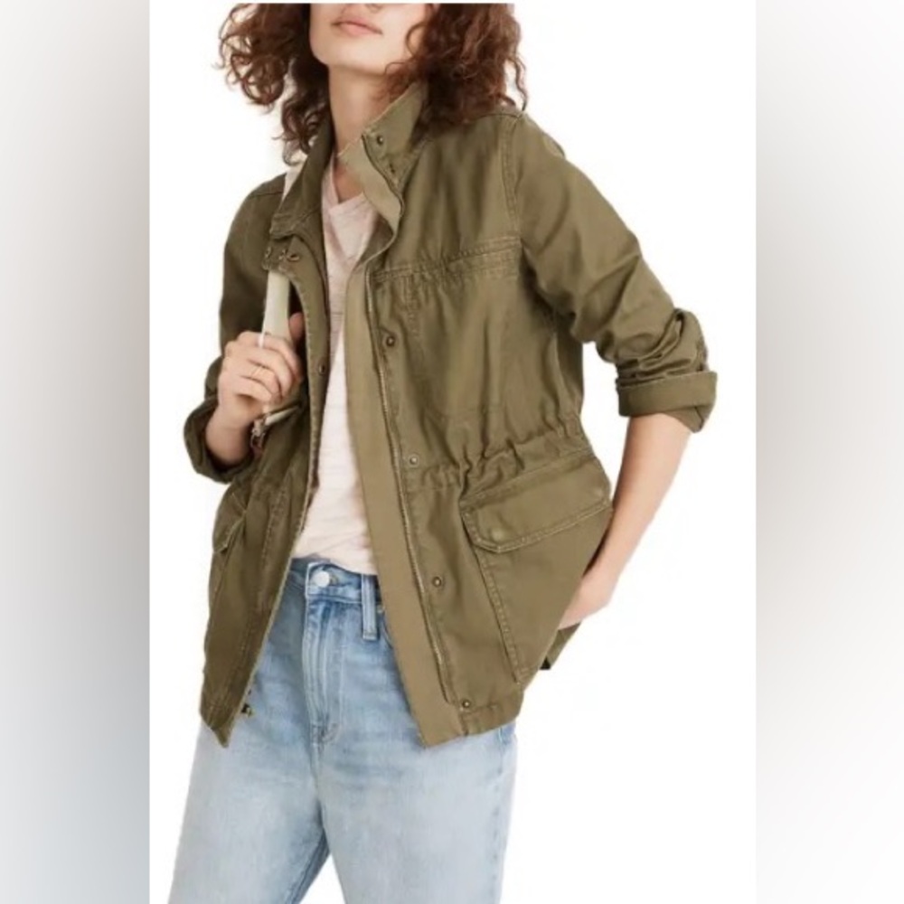 Madewell Dispatch Jacket
Small, DESERT OLIVE